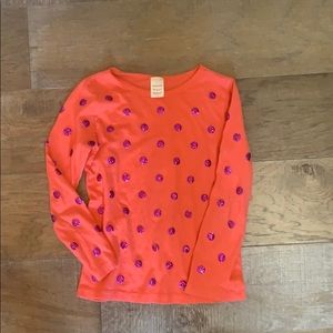 Girls size 6-7 long sleeve Crewcuts t-shirt